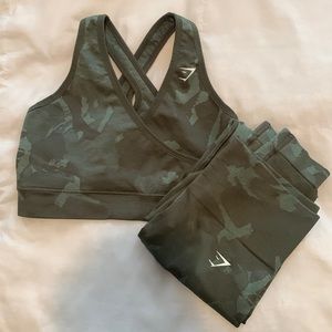 Adapt Camo Seamless Sports Bra and Seamless Leggings